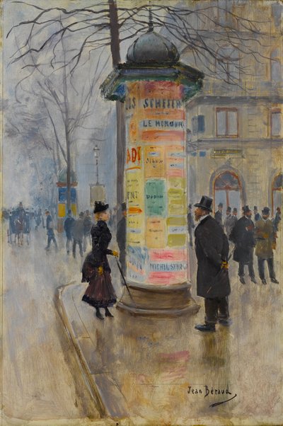 Pariser Straßenszene von Jean Beraud